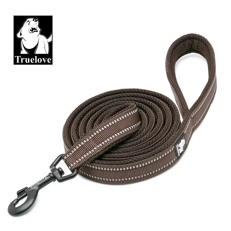 Truelove Soft Pet Leash Reflective Nylon Mesh Padded Puppy Large Dog or Cat Walking Training 11 Color 200cm