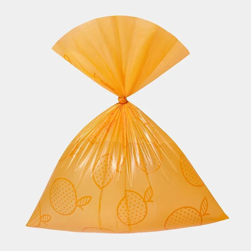 Orange Flavor Dogs Poo Bags Portable Dog Walking Bag with Fragrance Outdoors Degradable Garbage Bags Pet Supplies Accessories