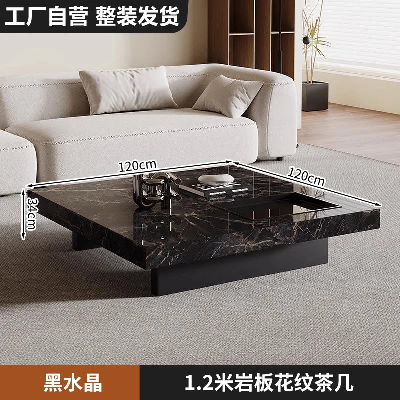 French Luxury Center Coffee Table 31 In 47 In Modern Luxury Gaming Hospitality Service Coffee Table For Living Room Furniture