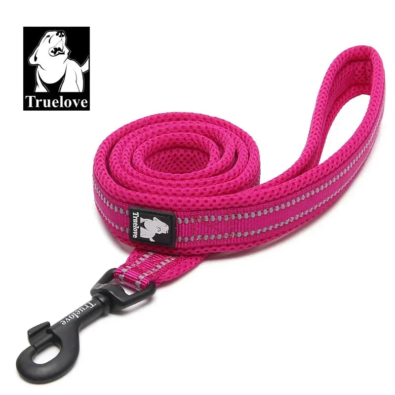 Truelove Soft Pet Leash Reflective Nylon Mesh Padded Puppy Large Dog or Cat Walking Training 11 Color 200cm