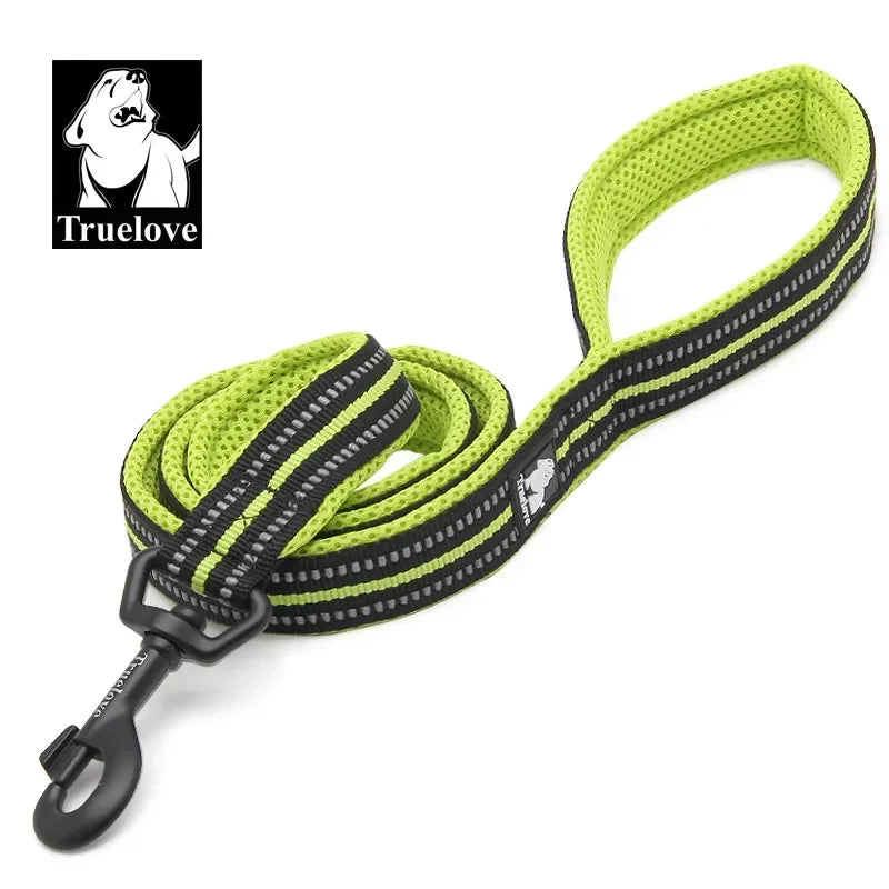 Truelove Soft Pet Leash Reflective Nylon Mesh Padded Puppy Large Dog or Cat Walking Training 11 Color 200cm
