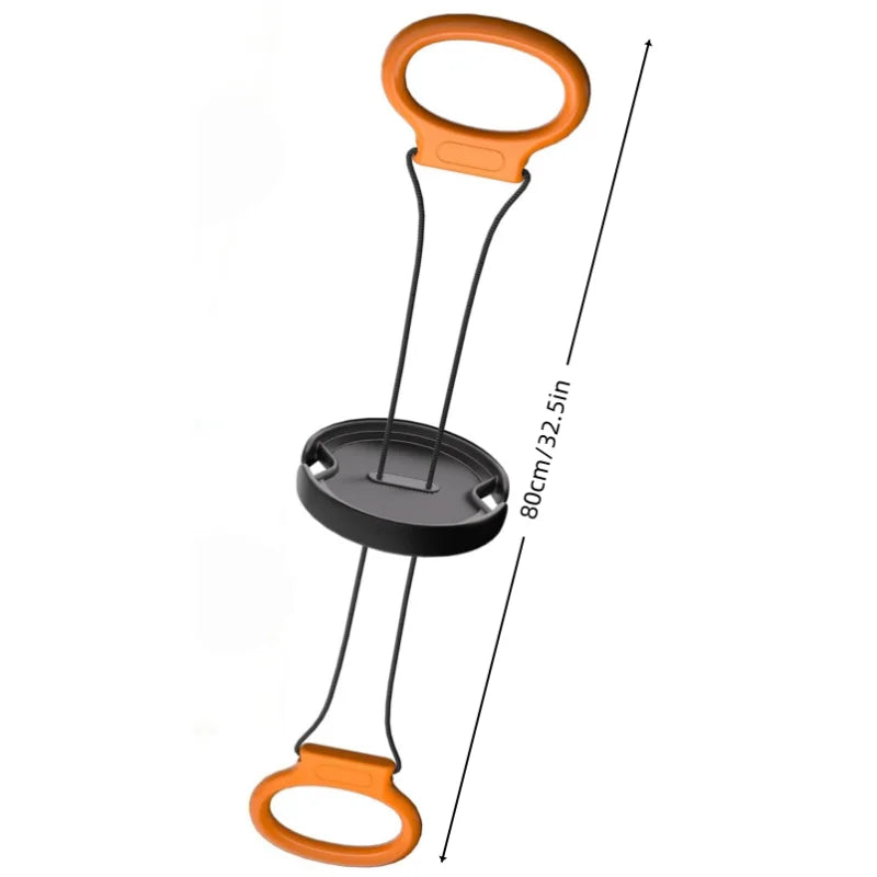 Flywheel Twister Arm Trainer, Chest Exerciser for Home Upper Body Workouts, Smooth pull-and-recoil resistance, Dual loop handles