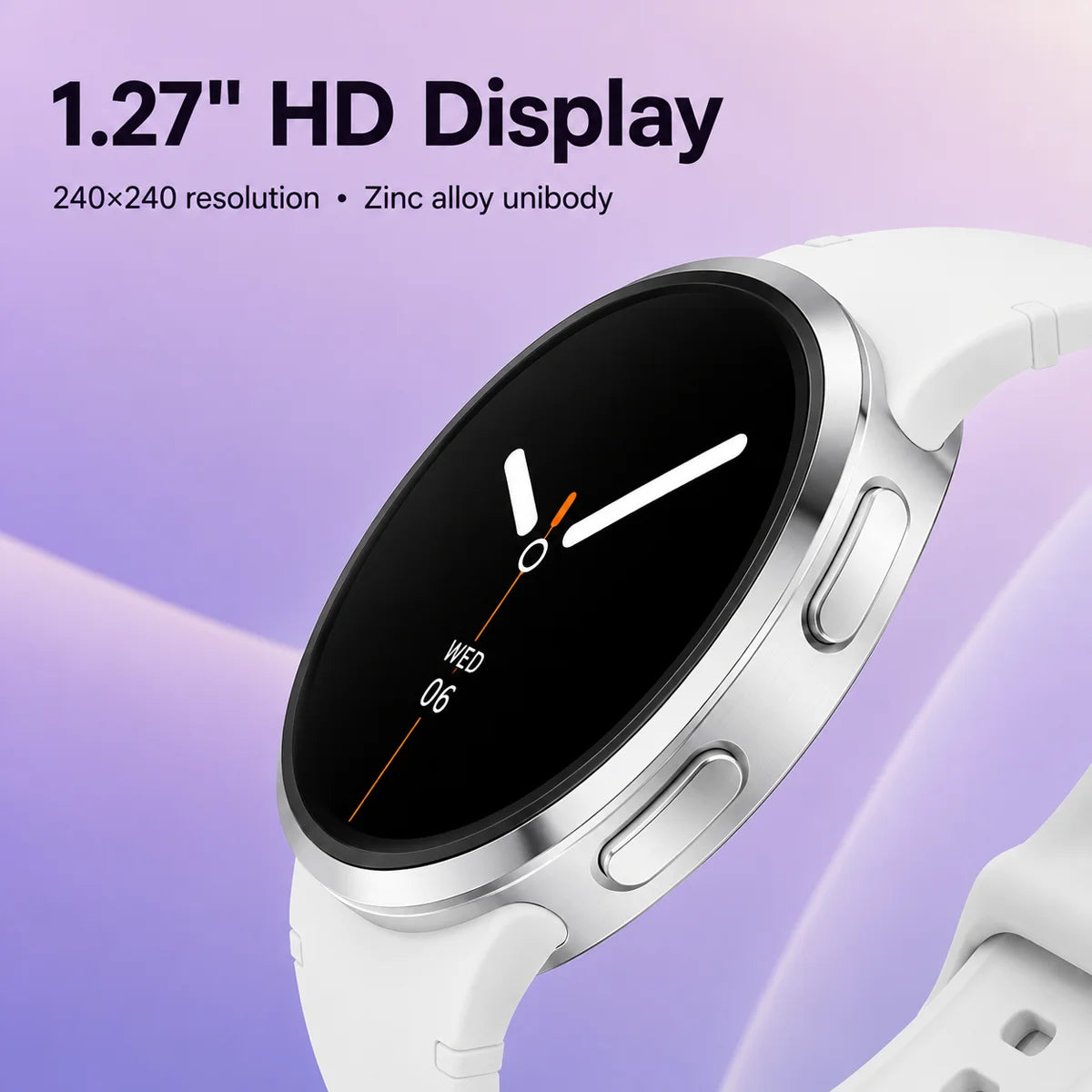 LAXASFIT Smart Watch 2026 Wireless Charging Bluetooth Call Heart Rate Monitor Fitness Tracker Sports Business Gift for Men