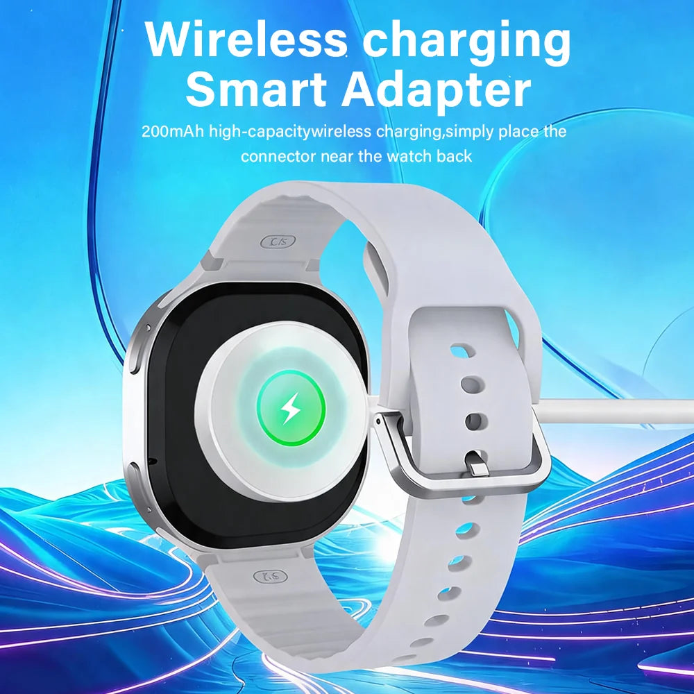 LAXASFIT Smart Watch 2026 Wireless Charging Bluetooth Call Heart Rate Monitor Fitness Tracker Sports Business Gift for Men