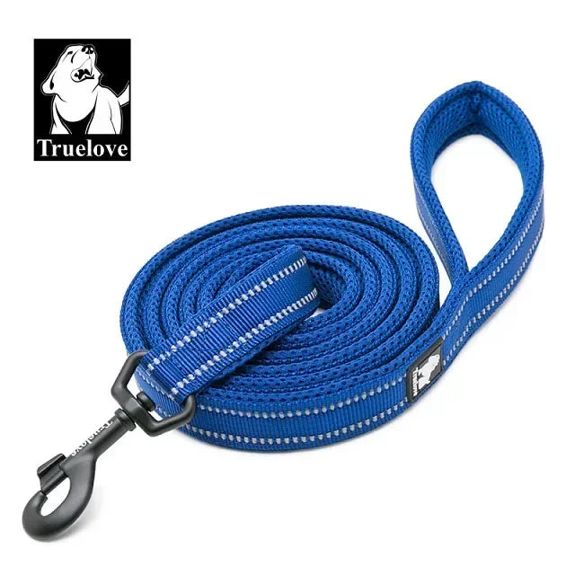 Truelove Soft Pet Leash Reflective Nylon Mesh Padded Puppy Large Dog or Cat Walking Training 11 Color 200cm