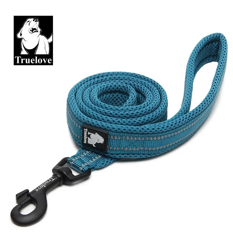 Truelove Soft Pet Leash Reflective Nylon Mesh Padded Puppy Large Dog or Cat Walking Training 11 Color 200cm