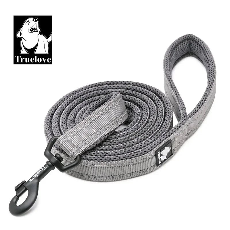 Truelove Soft Pet Leash Reflective Nylon Mesh Padded Puppy Large Dog or Cat Walking Training 11 Color 200cm