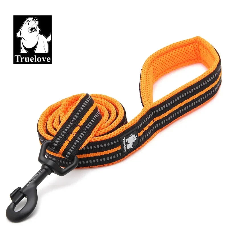 Truelove Soft Pet Leash Reflective Nylon Mesh Padded Puppy Large Dog or Cat Walking Training 11 Color 200cm